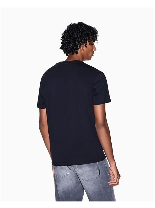 T-Shirt Regular Fit in Jersey di Cotone ARMANI EXCHANGE | XM000365AF12308/UB101